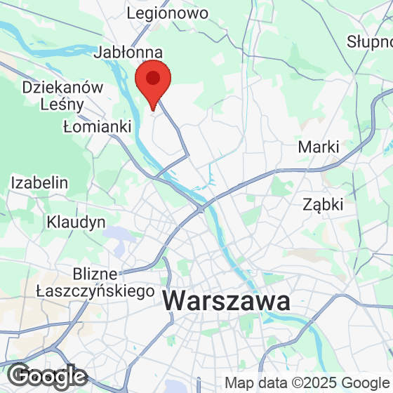 Mapa lokaliacji Willa Wiślana