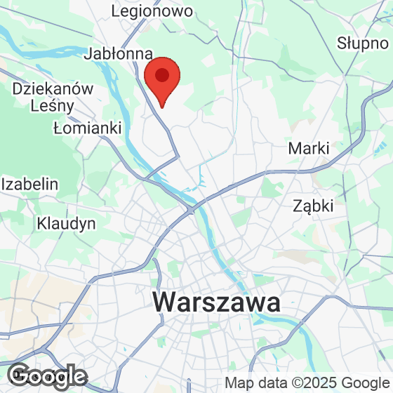 Mapa lokaliacji Czeremchowa Ostoja