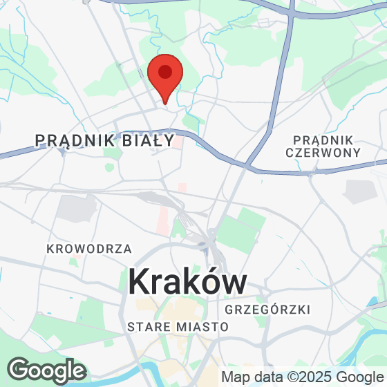 Mapa lokaliacji Apartamenty Białoprądnicka