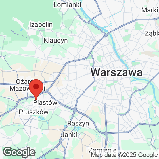 Mapa lokaliacji Ostoja Długosza