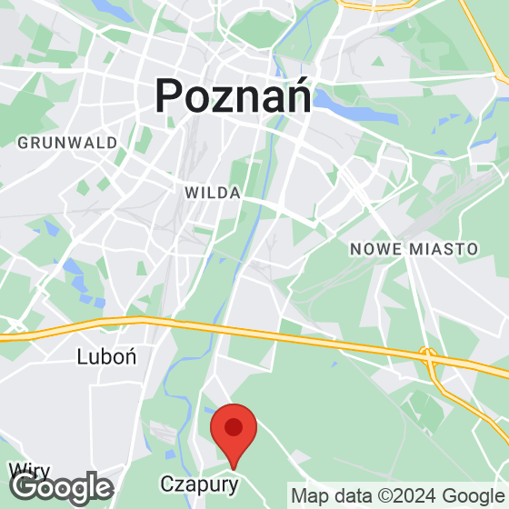 Mapa lokaliacji Ostoja nad Głuszynką