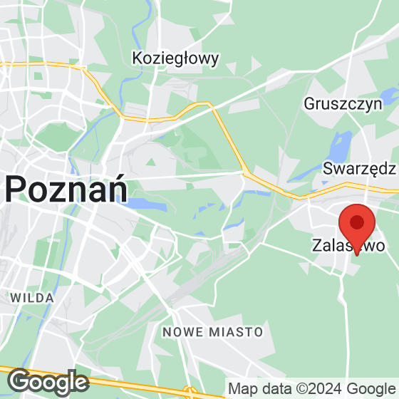 Mapa lokaliacji Projekt Zalasewo