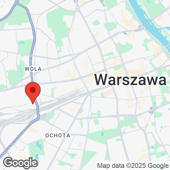 Mapa lokaliacji Stacja Wola etap II