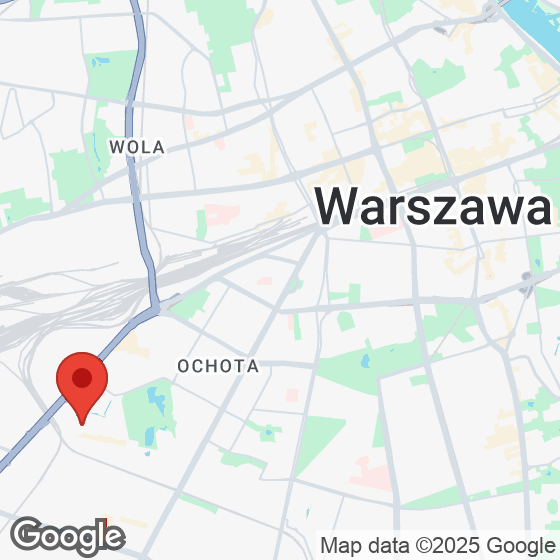 Mapa lokaliacji Eden Włodarzewska