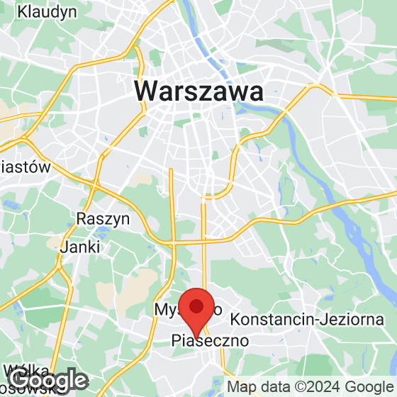 Mapa lokaliacji Bliskie Piaseczno