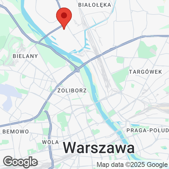 Mapa lokaliacji Apartamenty Płużnicka