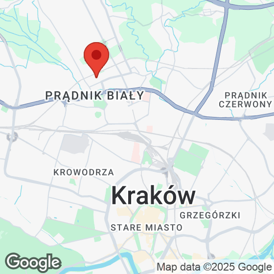Mapa lokaliacji Prądnik Nowy