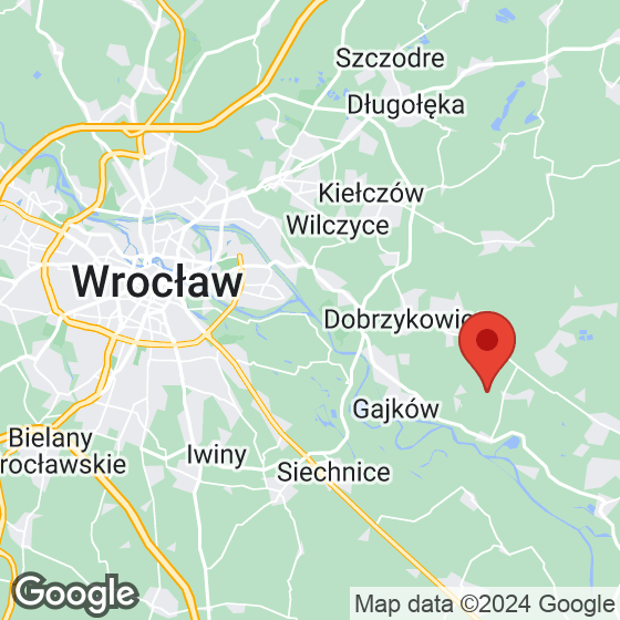 Mapa lokaliacji Wojnowice Zielona