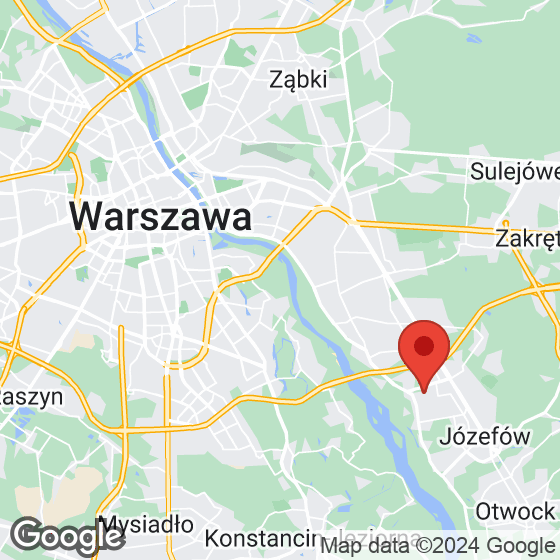 Mapa lokaliacji Wawer Go