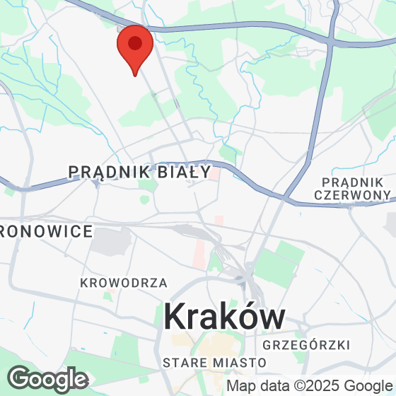 Mapa lokaliacji Lawendowy Prądnik