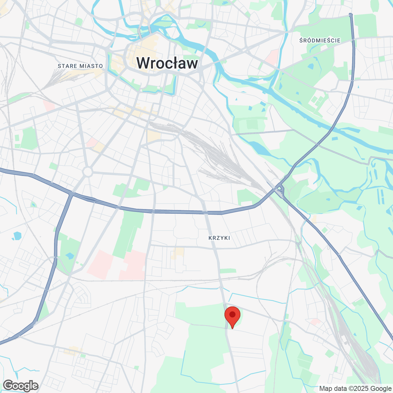 Mapa lokaliacji Murapol Osiedle Ferrovia (Dwie strefy mieszkalne)