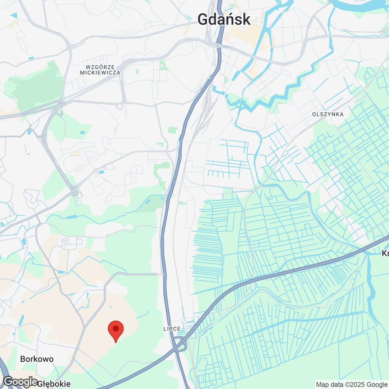 Mapa lokaliacji Osiedle Kompas