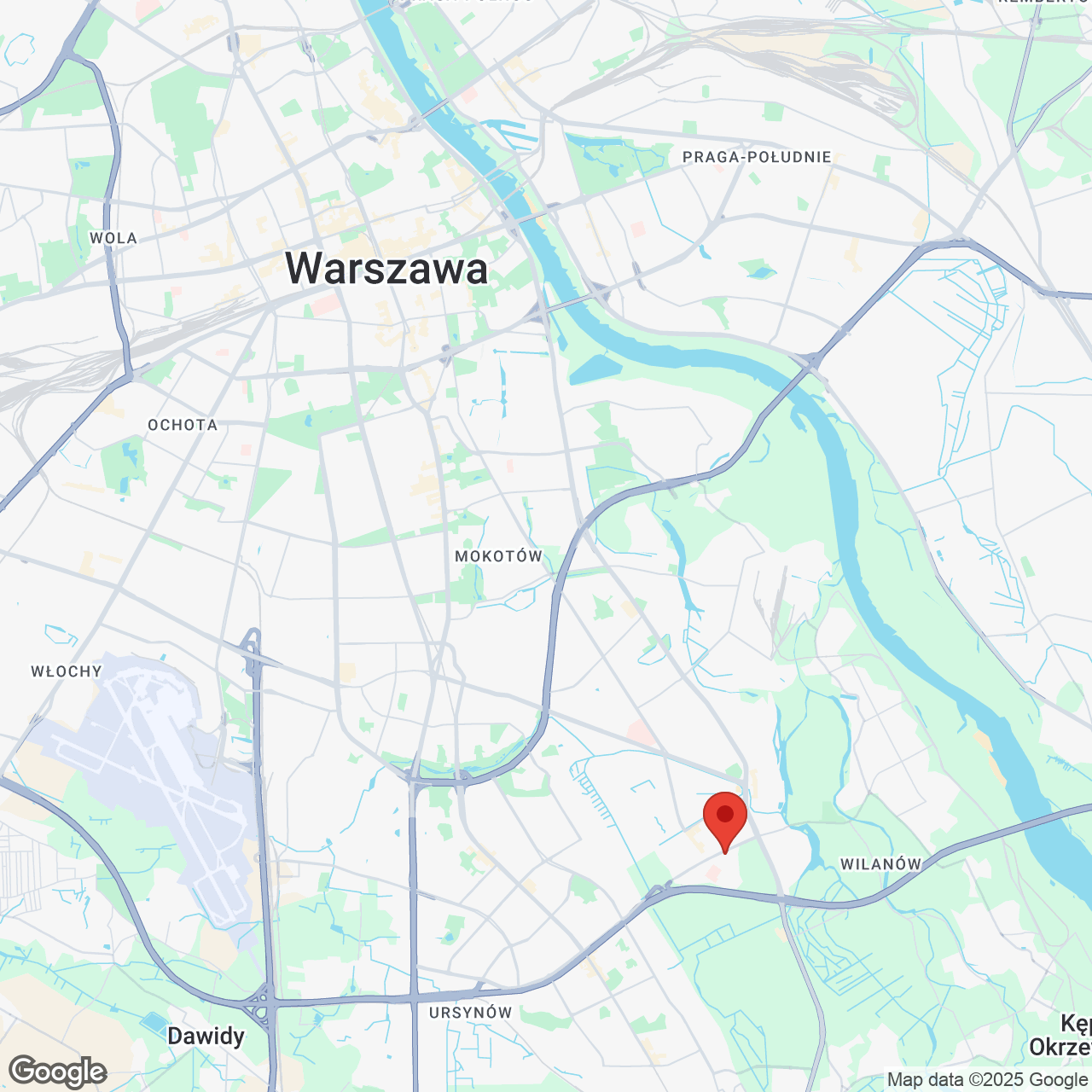 Mapa lokaliacji Enso Wilanów