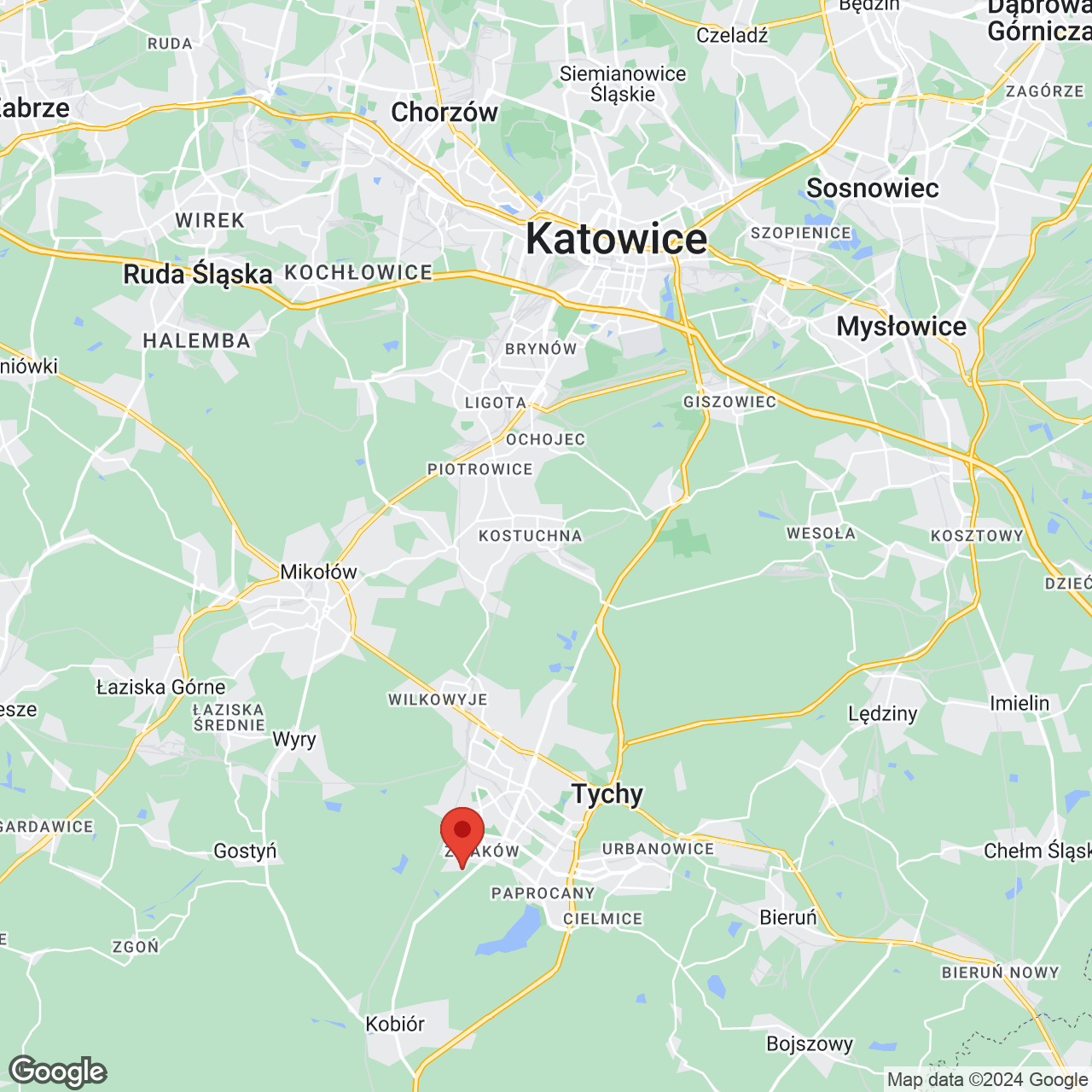Mapa lokaliacji Osiedle Migdałowa