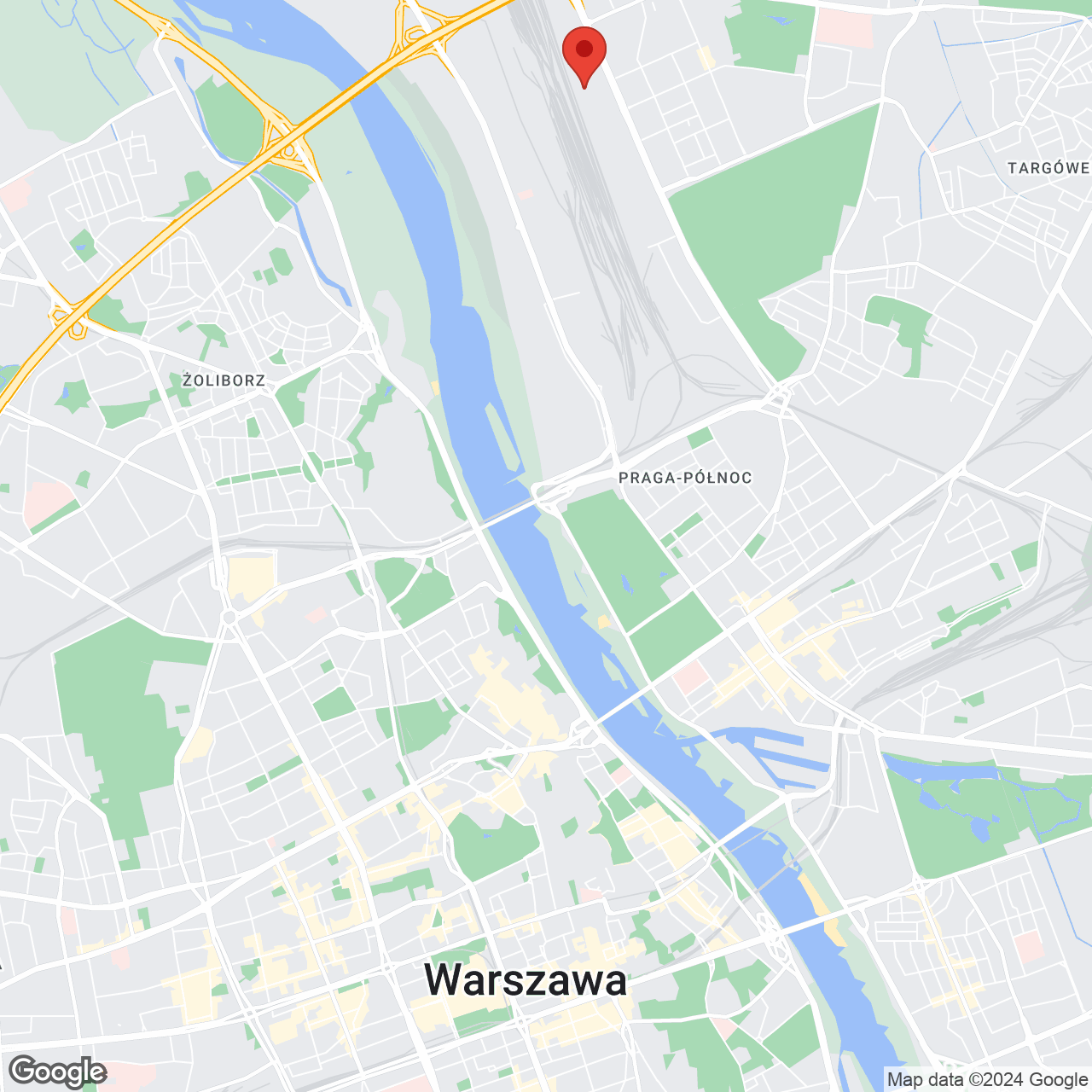 Mapa lokaliacji Warszawski Świt V