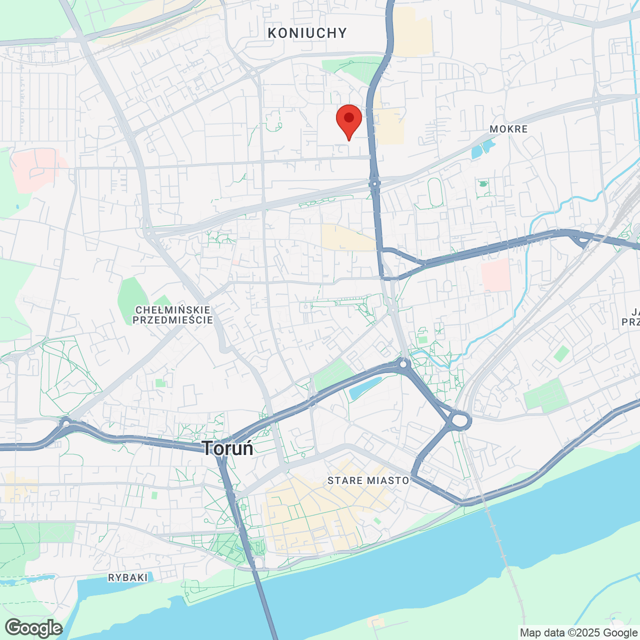 Mapa lokaliacji Murapol Aviator - apartamenty inwestycyjne