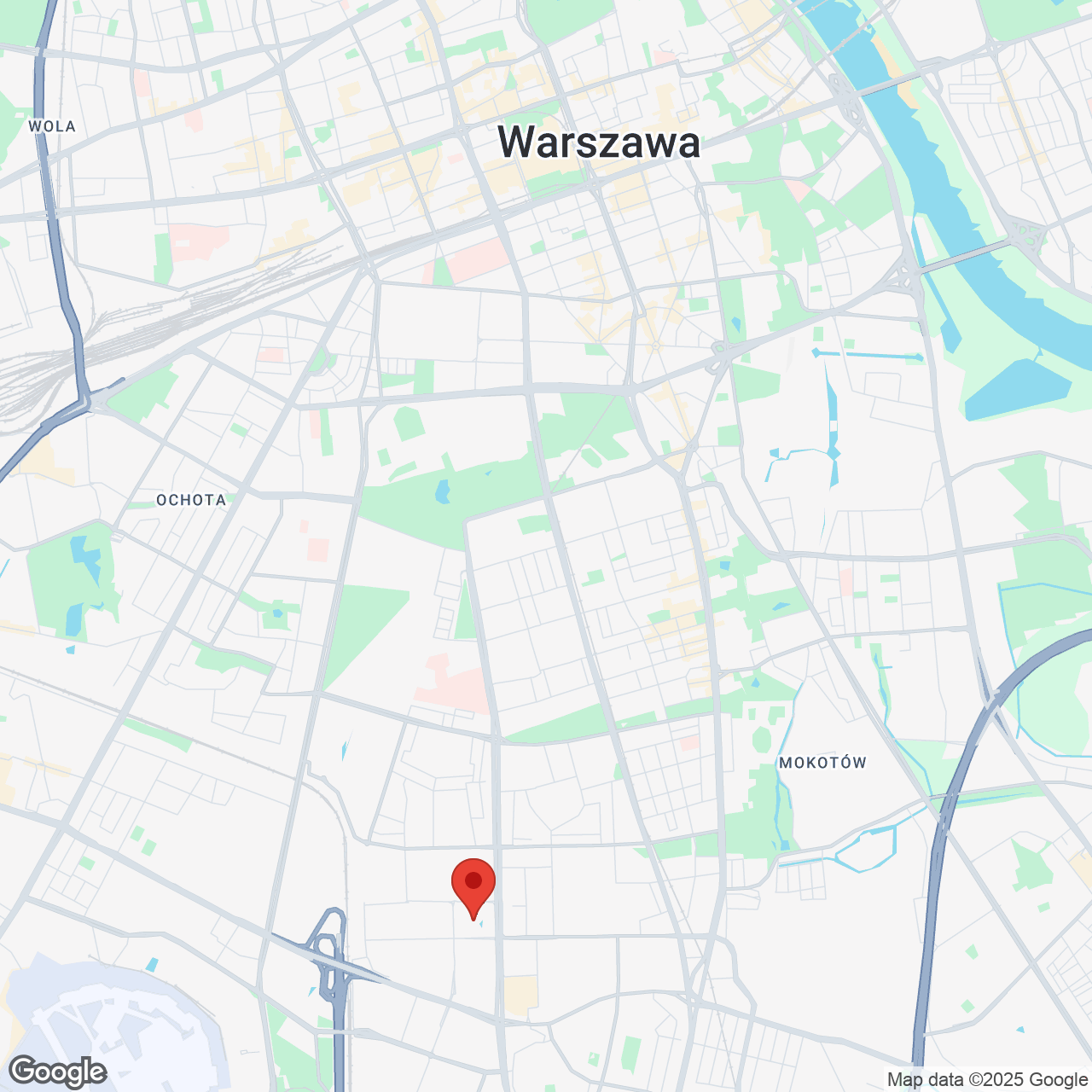 Mapa lokaliacji Bliska Magdalenka