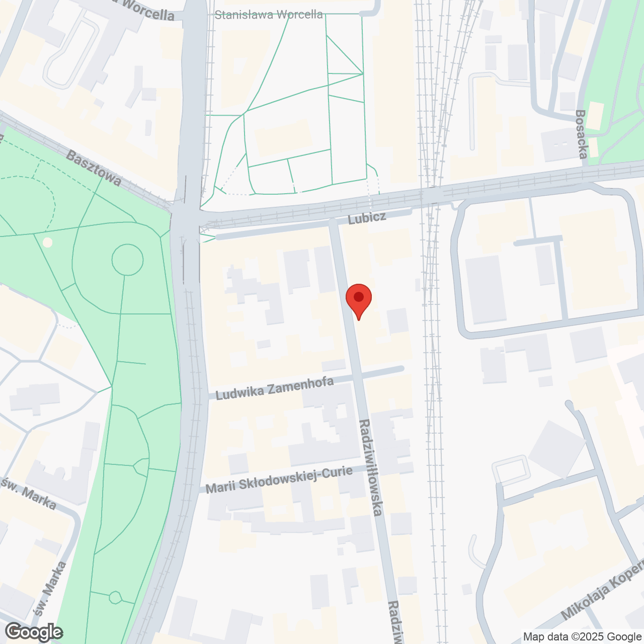 Mapa lokaliacji Złoty Róg 54