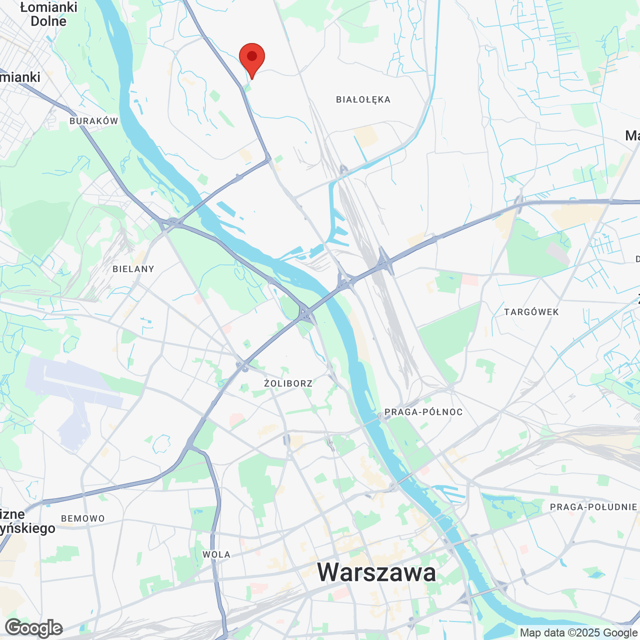 Mapa lokaliacji Nordic Bemowo