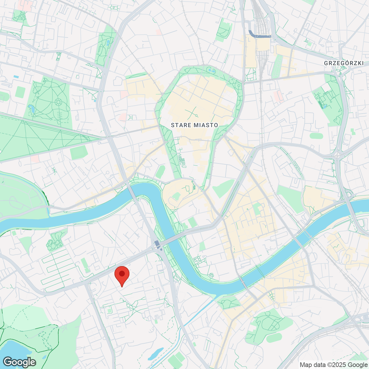 Mapa lokaliacji Tertio Zapolskiej
