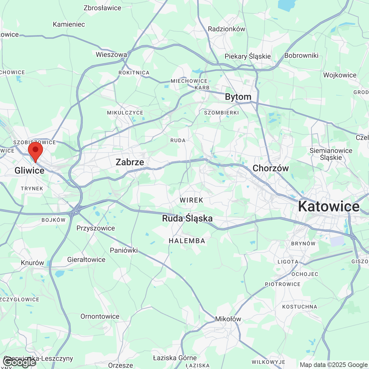 Mapa lokaliacji Rezydencja Centrum
