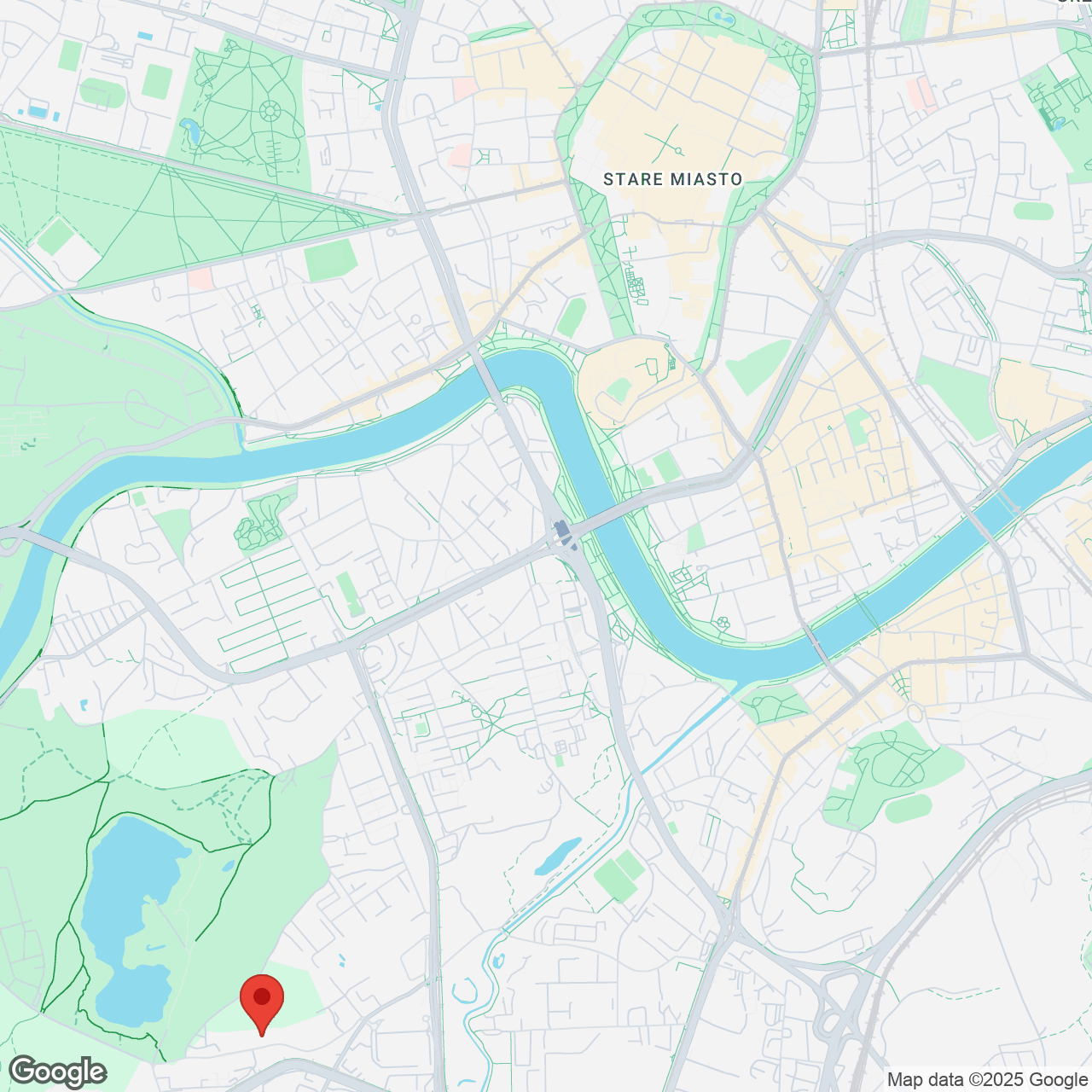 Mapa lokaliacji Apartamenty przy Zakrzówku