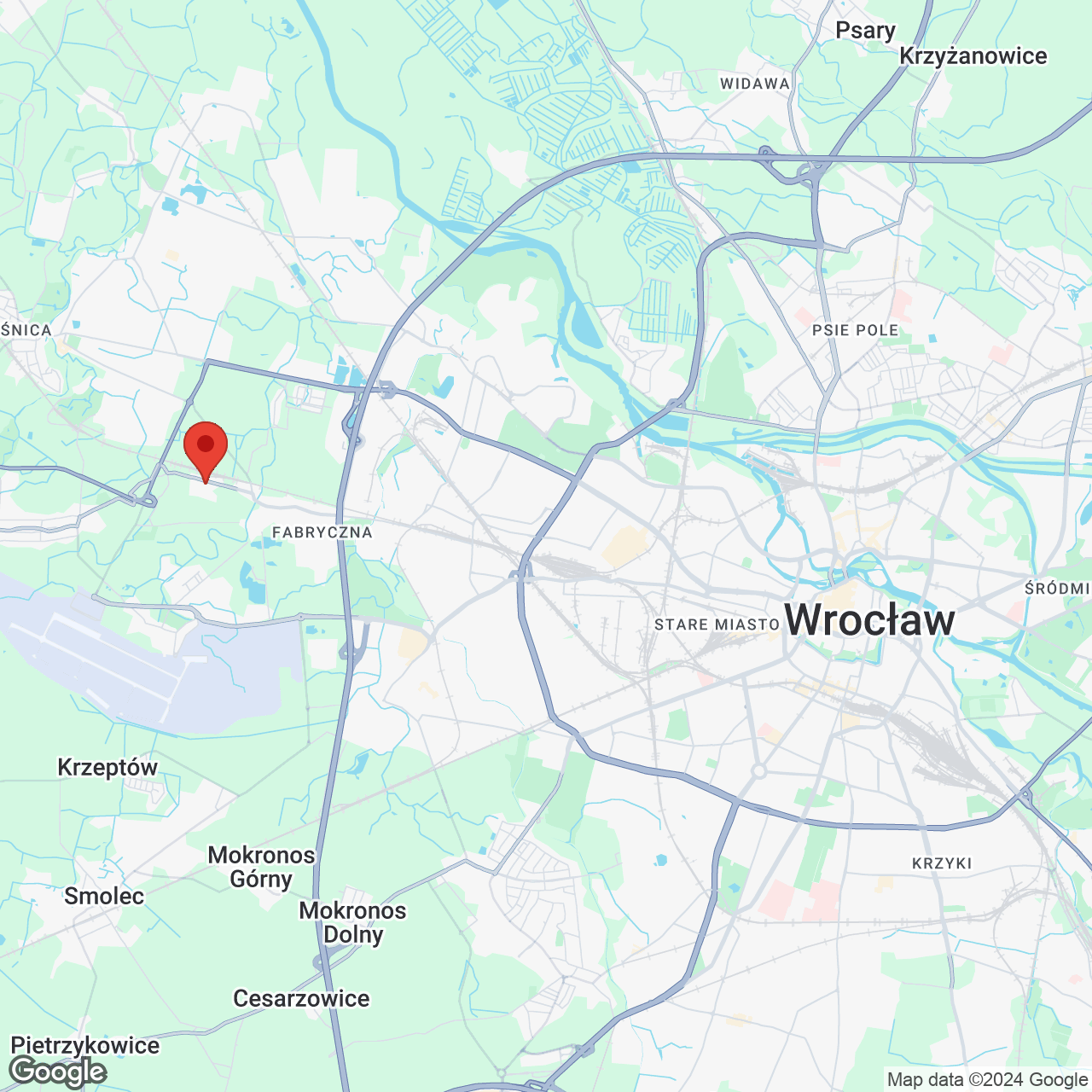 Mapa lokaliacji Parkowe Aleje 2