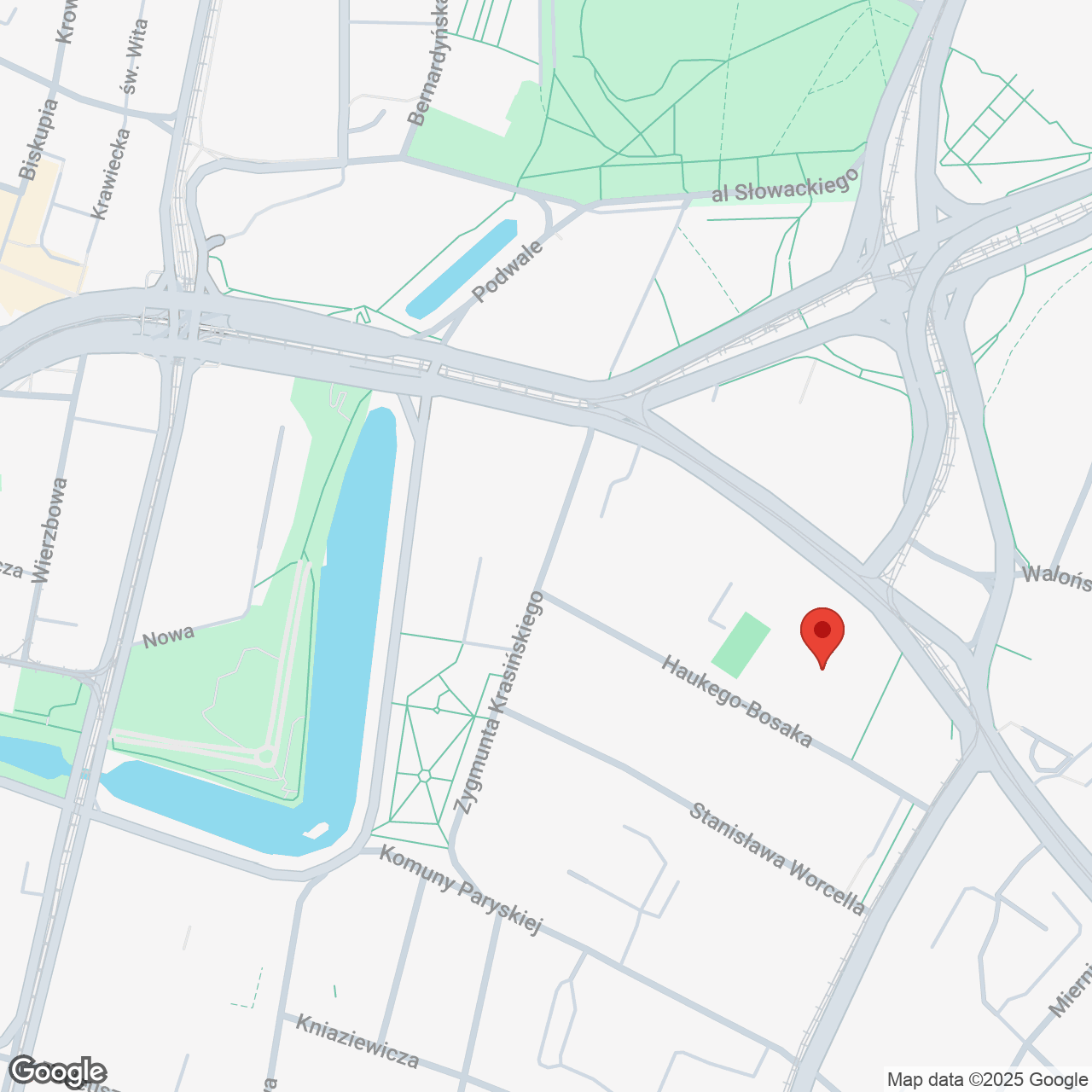 Mapa lokaliacji Traugutta Vita
