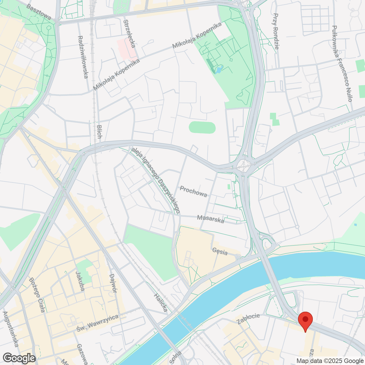 Mapa lokaliacji Portowa Zabłocie
