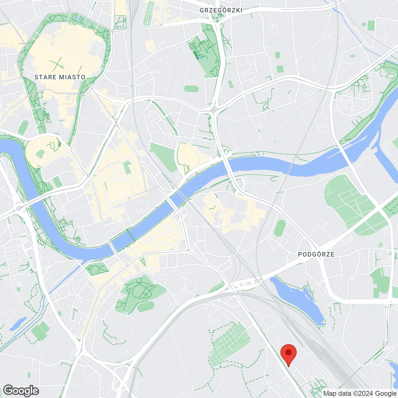 Mapa lokaliacji Apartamenty Pawła z Krosna