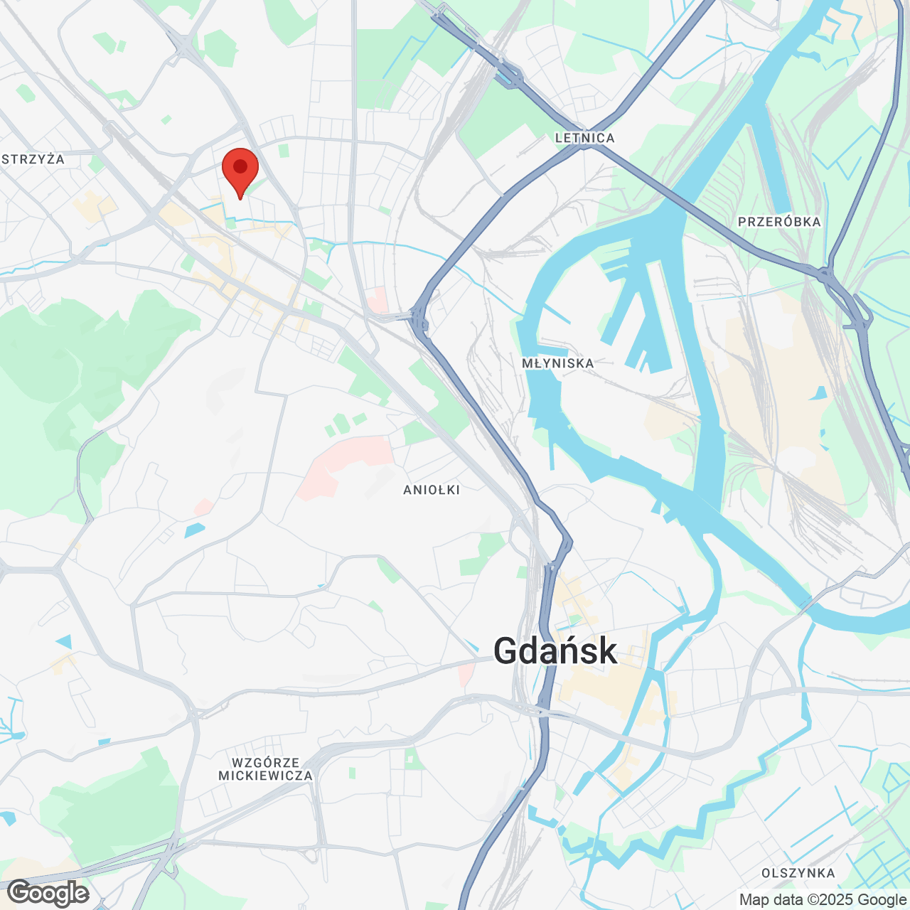 Mapa lokaliacji Gostyńska Invest