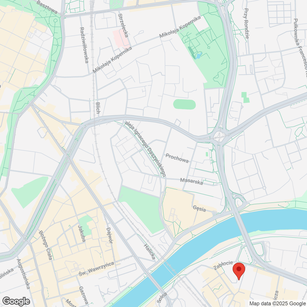 Mapa lokaliacji Skowronia 3