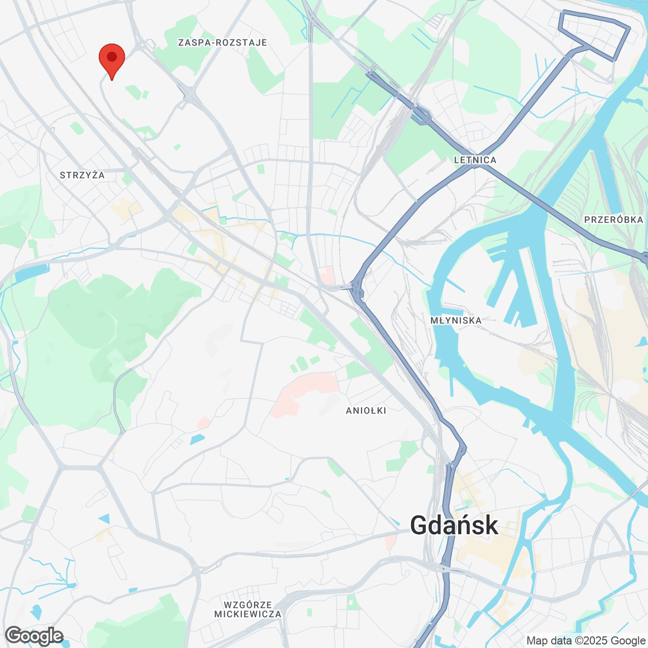 Mapa lokaliacji Pilotów 21