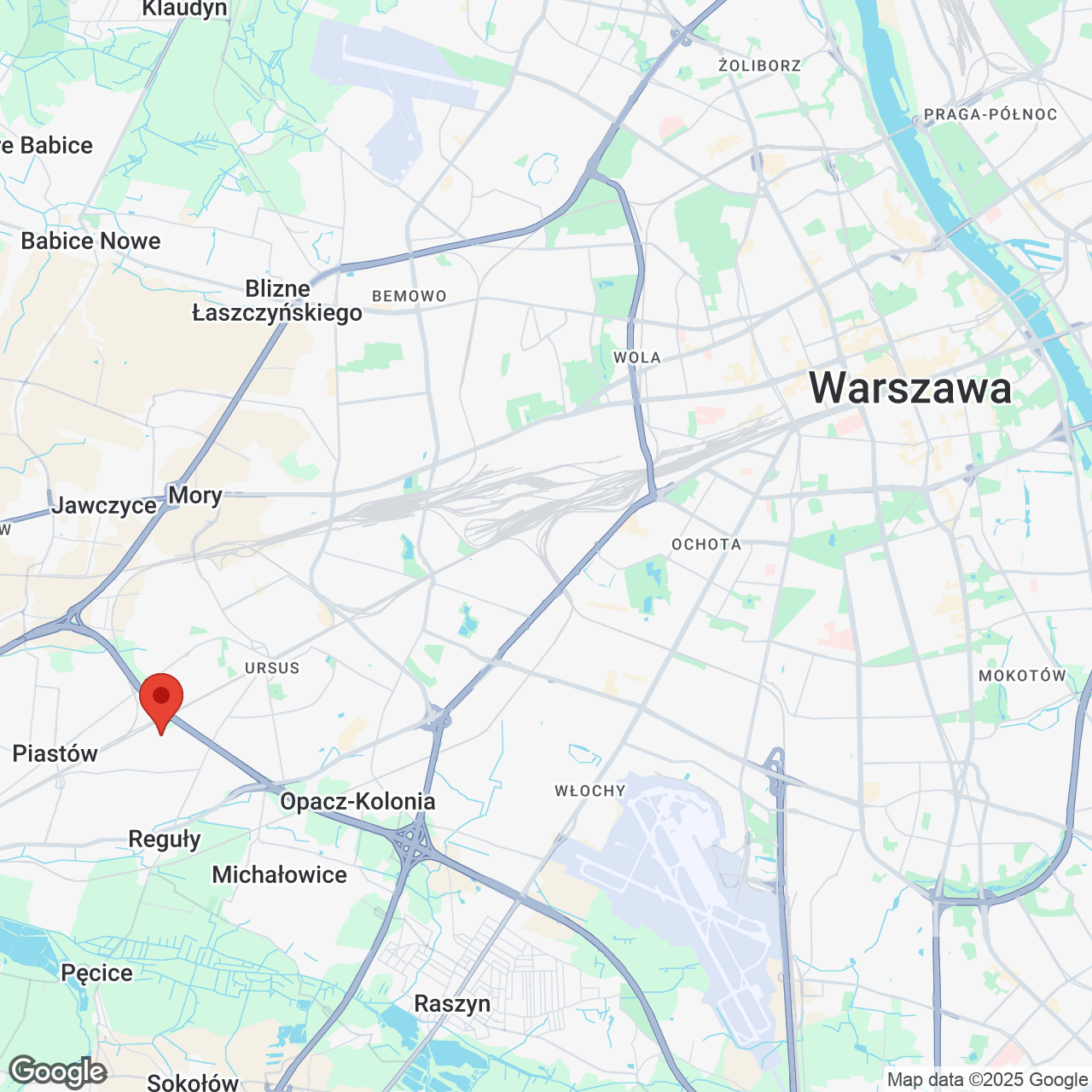 Mapa lokaliacji Zielone Tarasy III