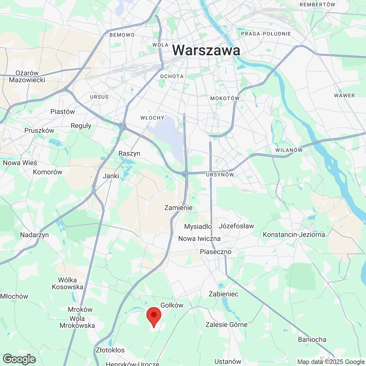 Mapa lokaliacji Osiedle Głosków, Dom Premium