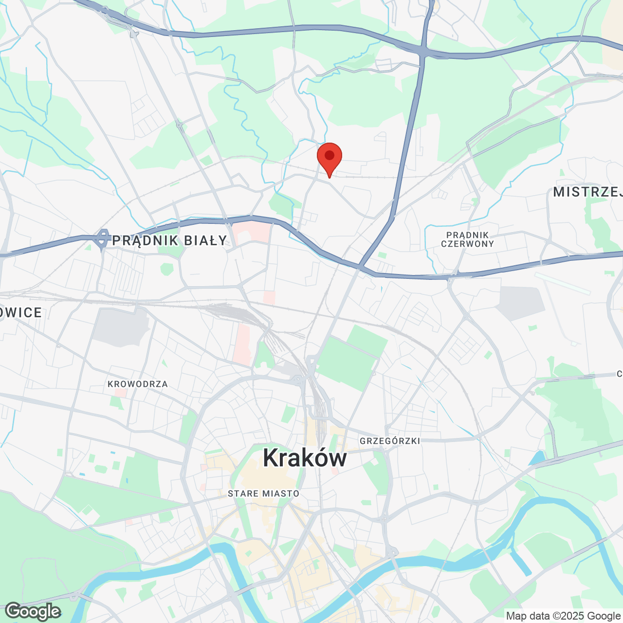 Mapa lokaliacji Pękowicka 96