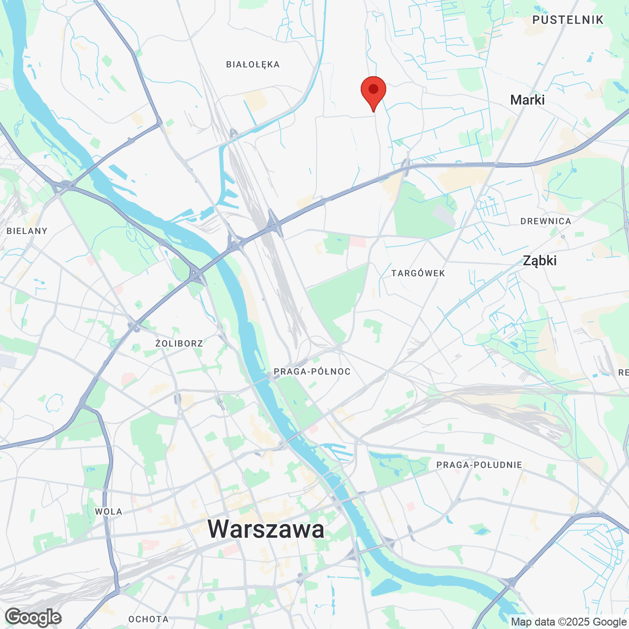 Mapa lokaliacji Osiedle Ostródzka 123 Etap II