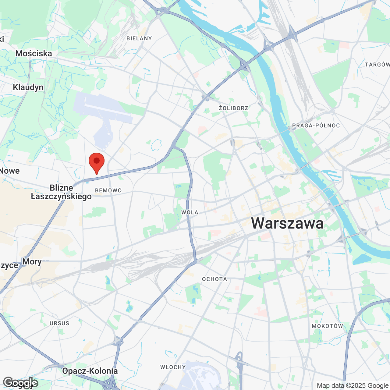 Mapa lokaliacji Osiedle Stasinek