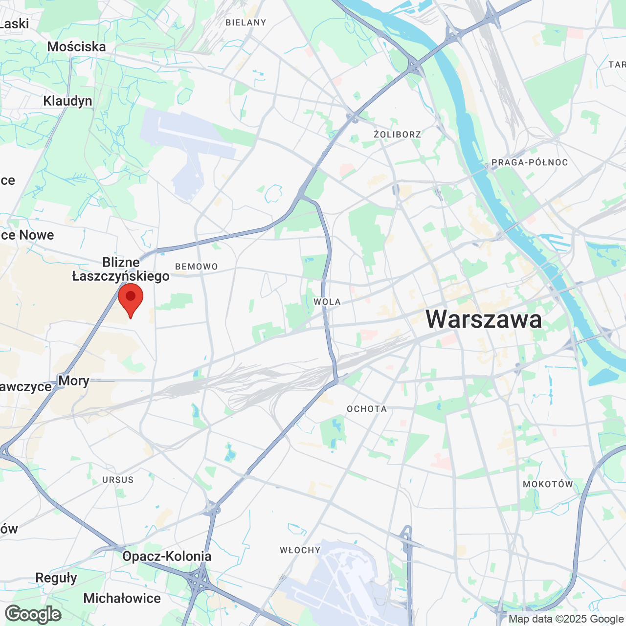 Mapa lokaliacji Osiedle Kameralne VI
