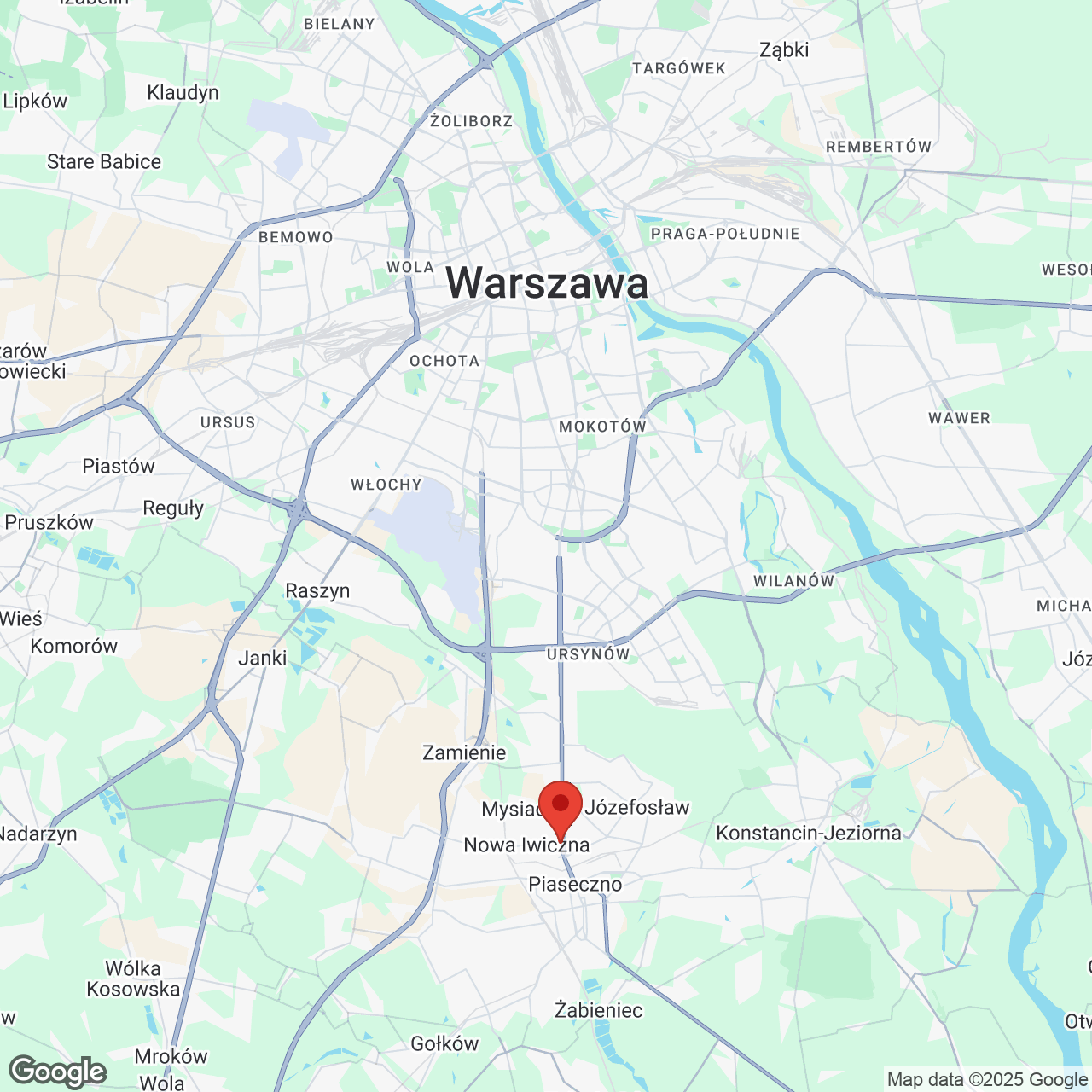 Mapa lokaliacji Hej! Baniocha