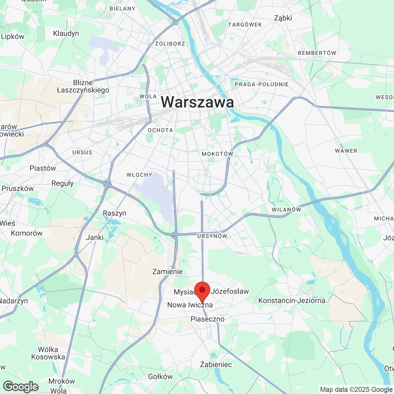 Mapa lokaliacji Hej! Baniocha (domy)