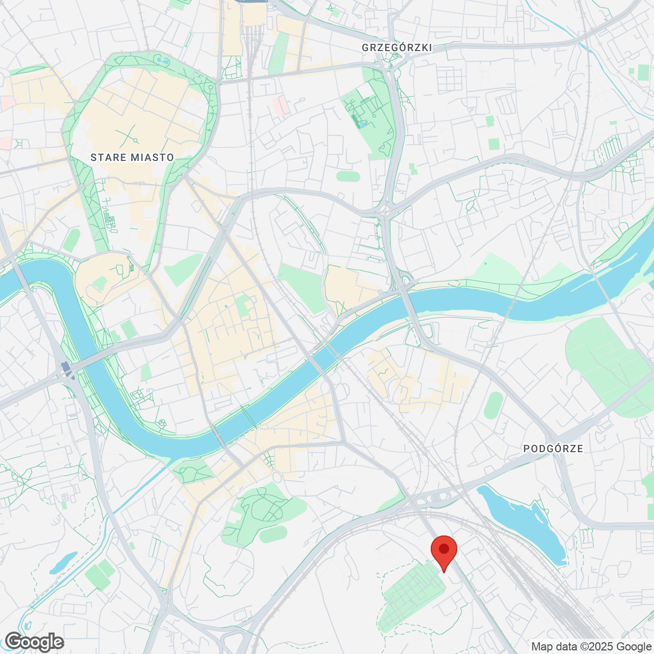 Mapa lokaliacji Centralna II