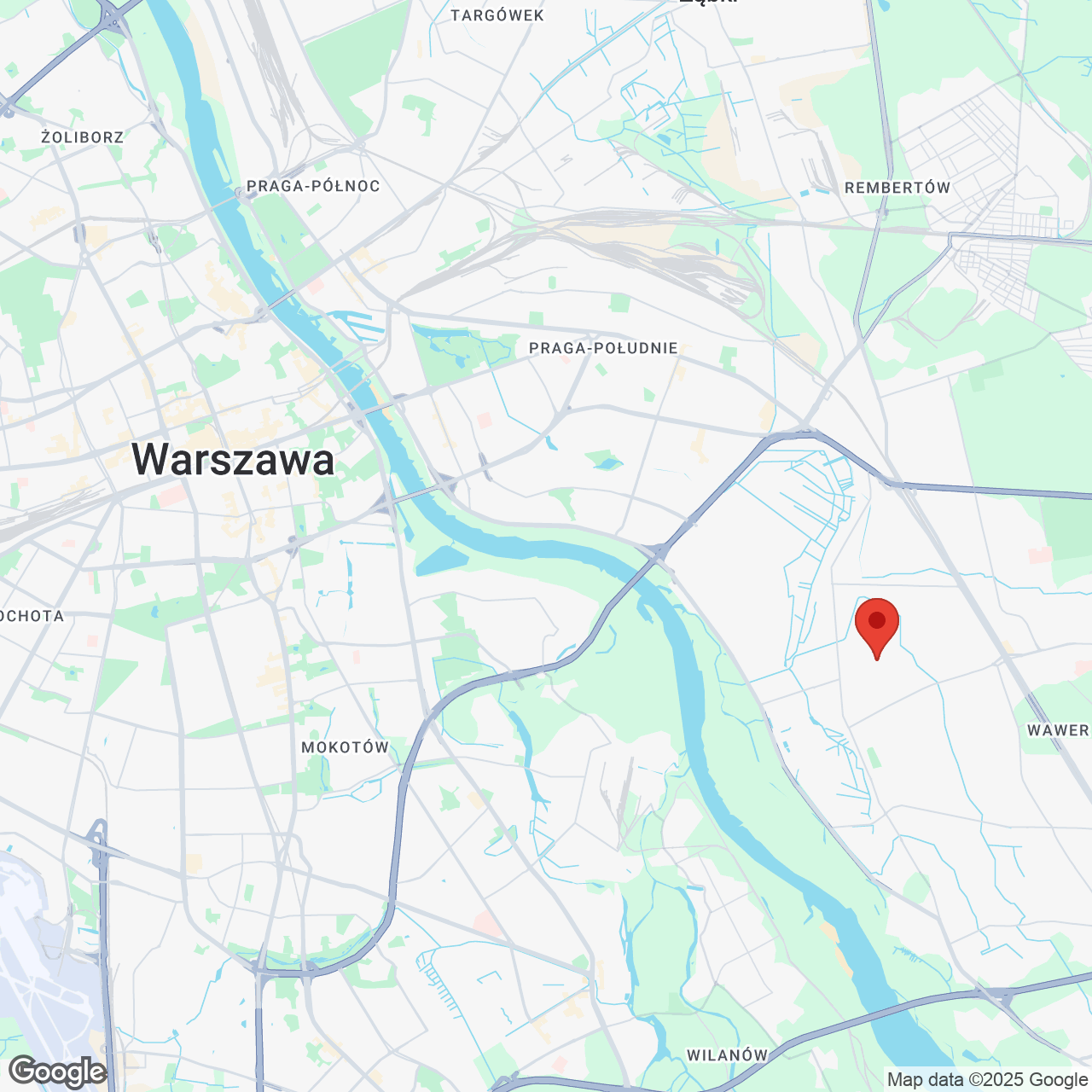 Mapa lokaliacji Wiązana Residence