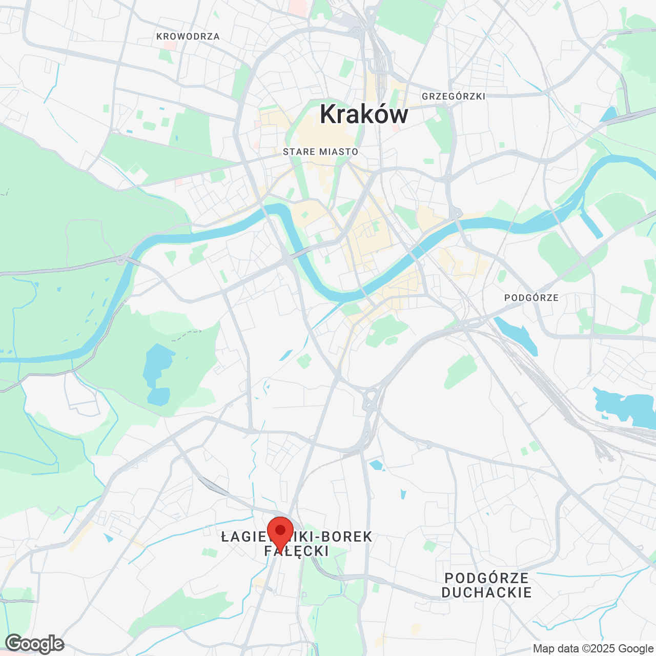 Mapa lokaliacji Tarasy Moderno