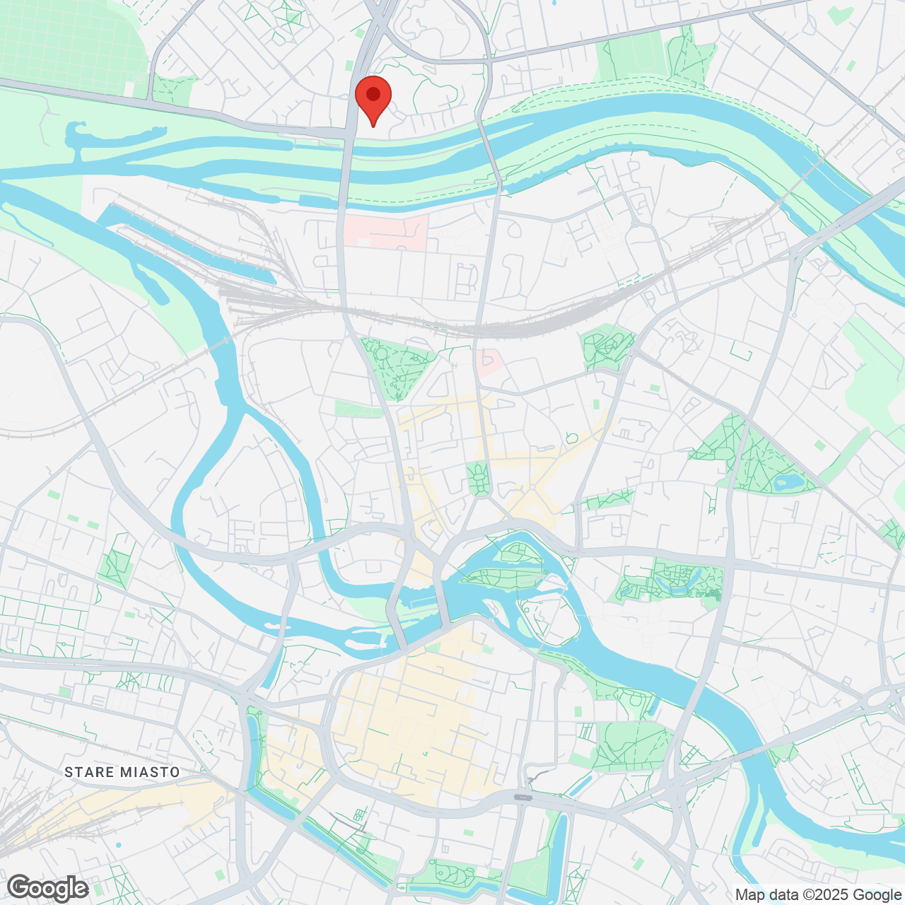 Mapa lokaliacji Żerniki Na Novo