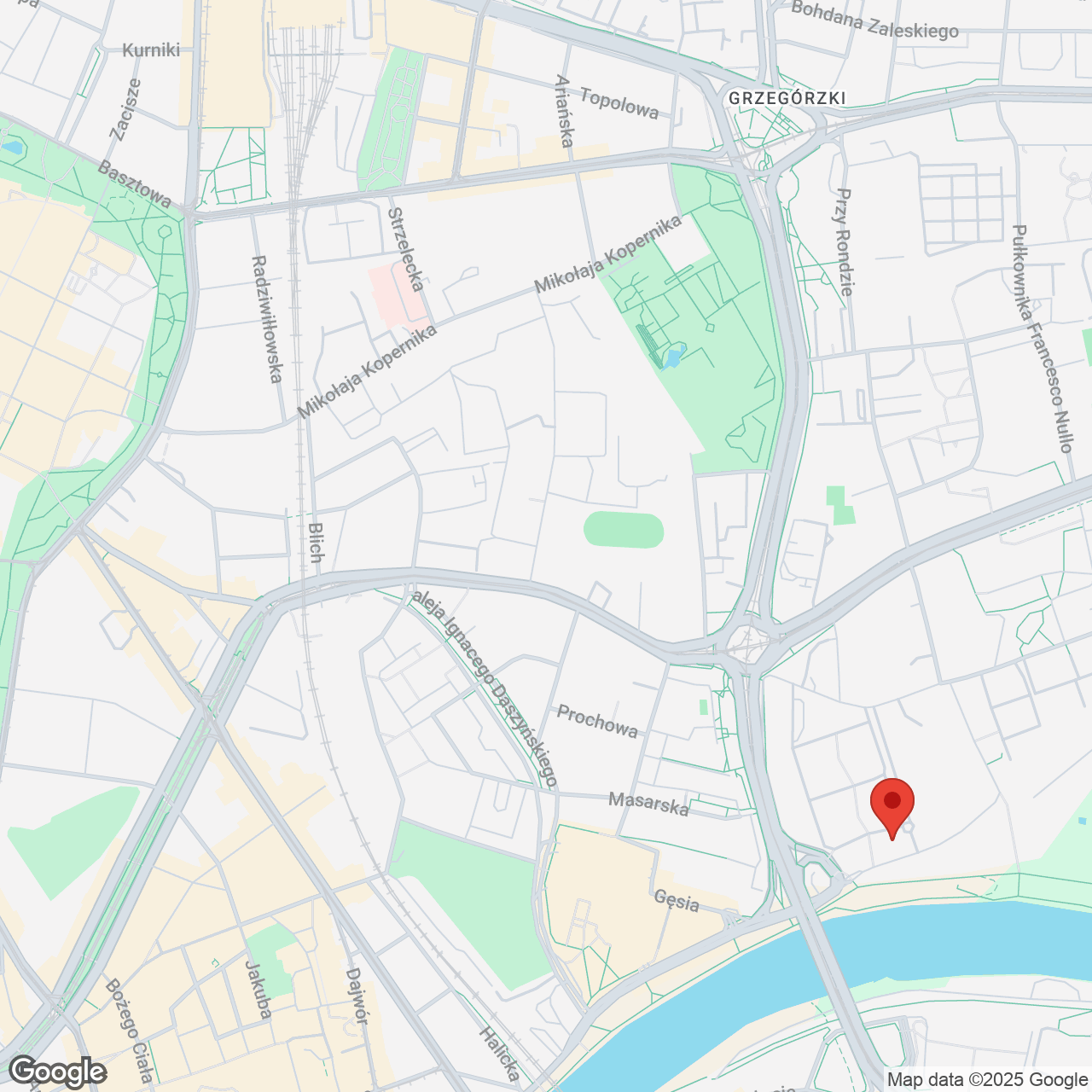 Mapa lokaliacji Wiślane Tarasy 2.0 bud. C