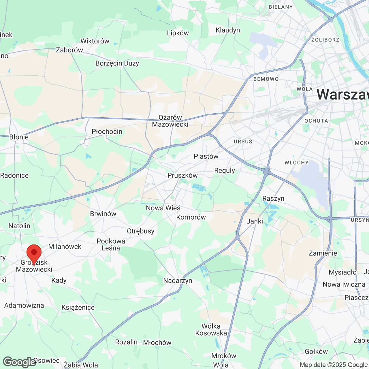 Mapa lokaliacji Osiedle Polna