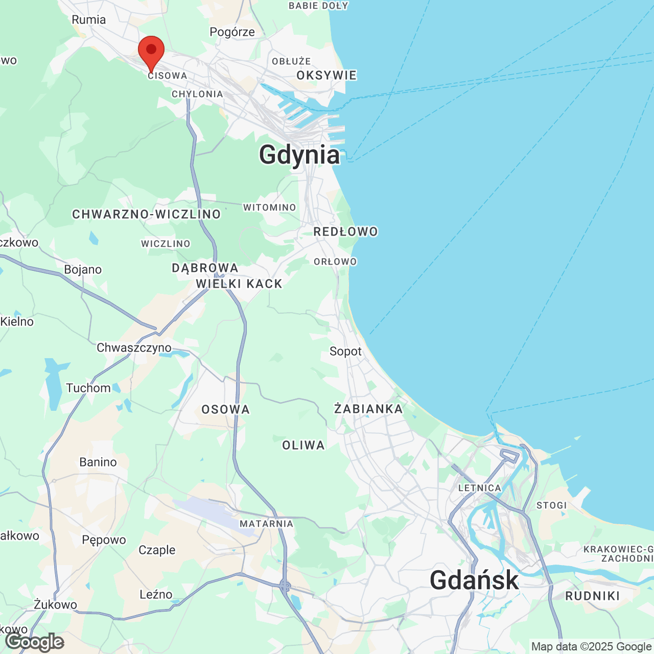 Mapa lokaliacji Miasteczko Nova Fala