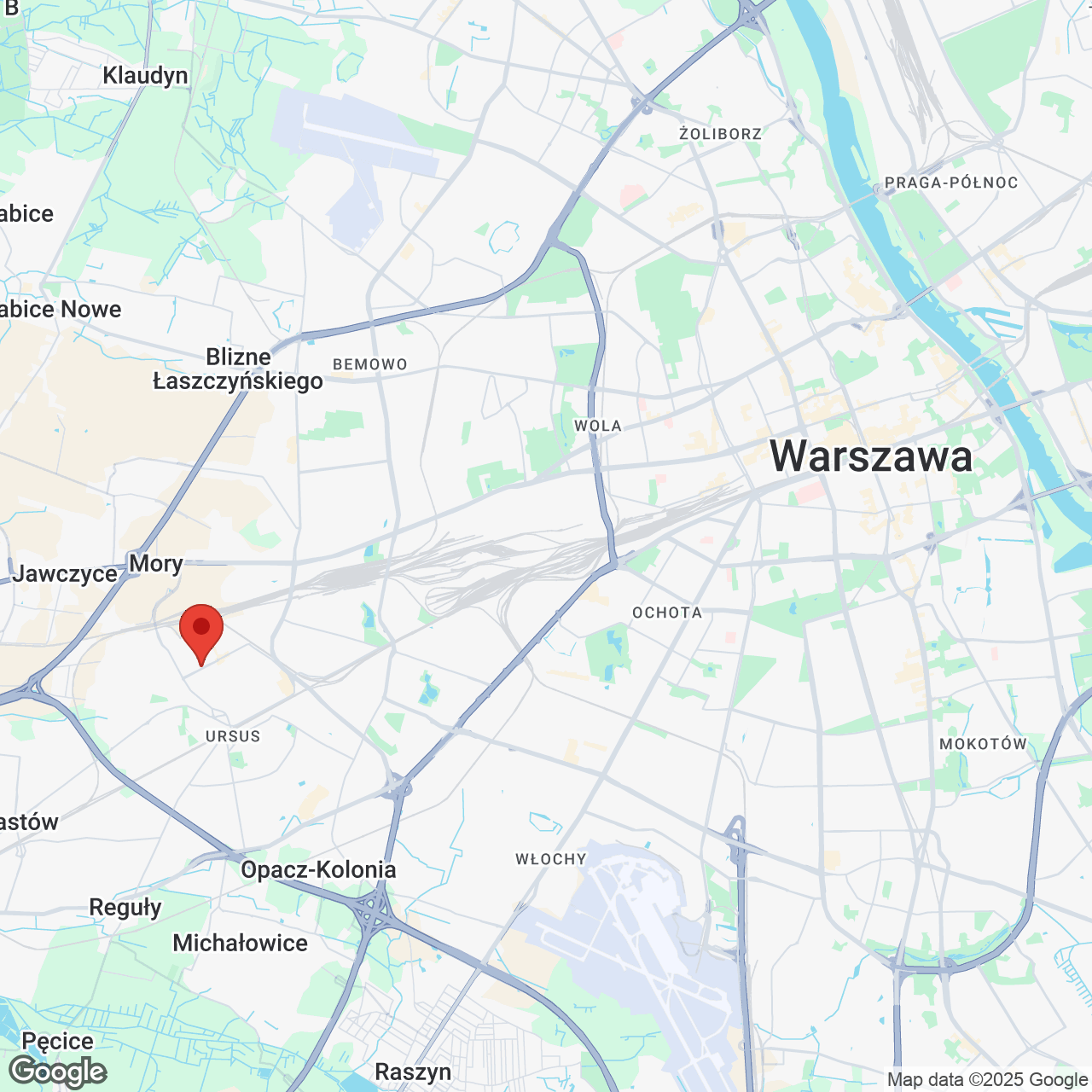 Mapa lokaliacji Murapol Urcity