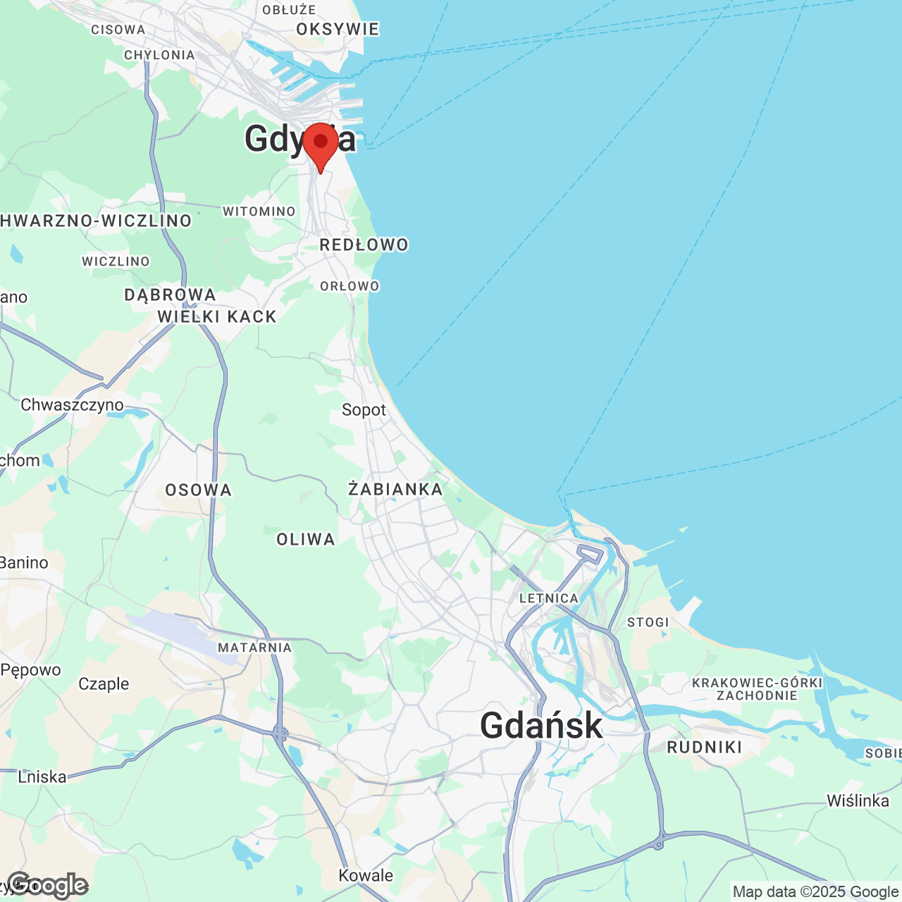 Mapa lokaliacji Square - apartamenty inwestycyjne